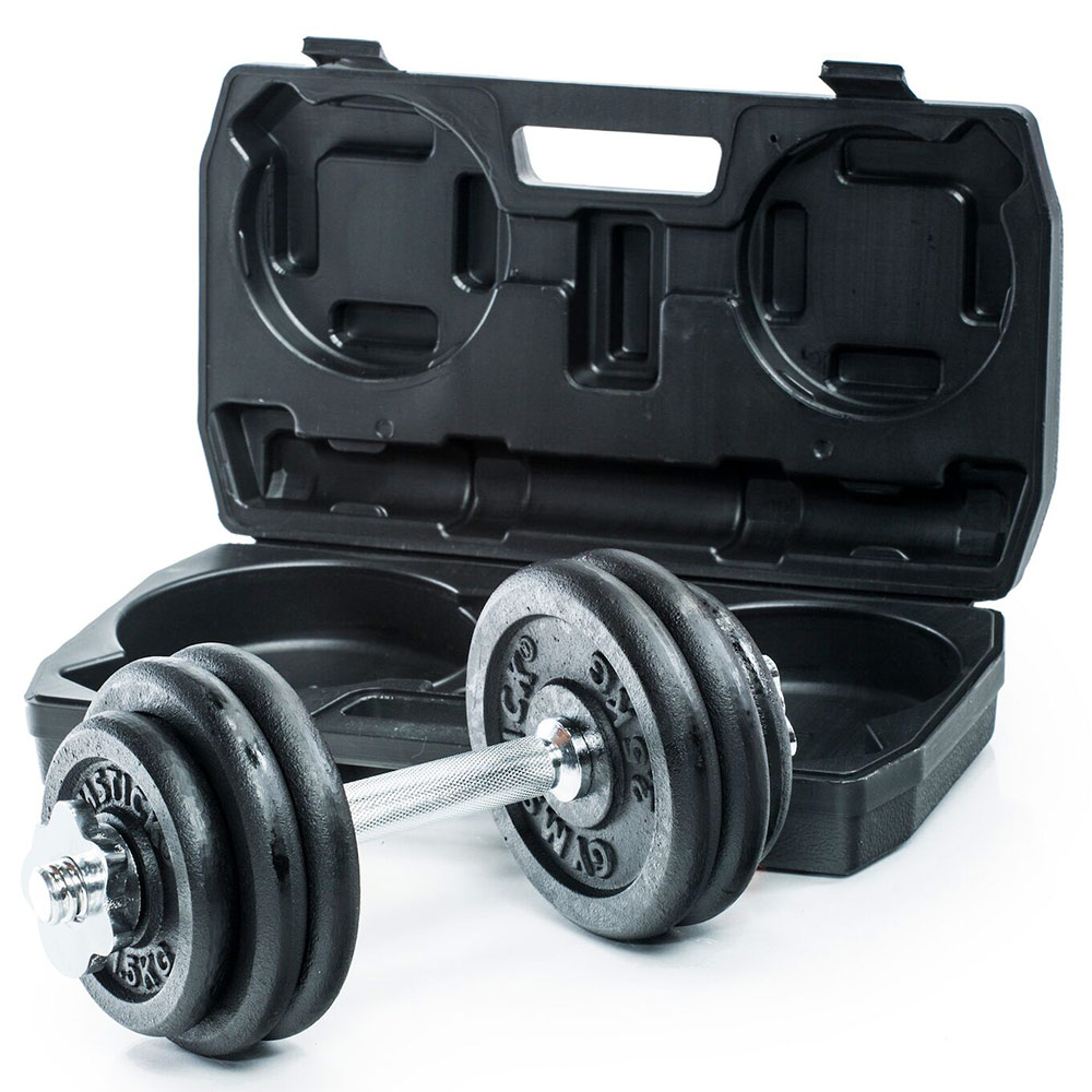 Dumbbell Gymstick Adjustable Dumbbell Set 15 kg